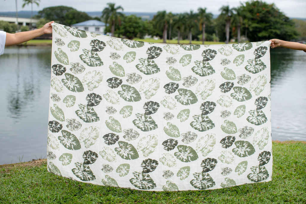 Kalo Stamp Bamboo Muslin Pareo