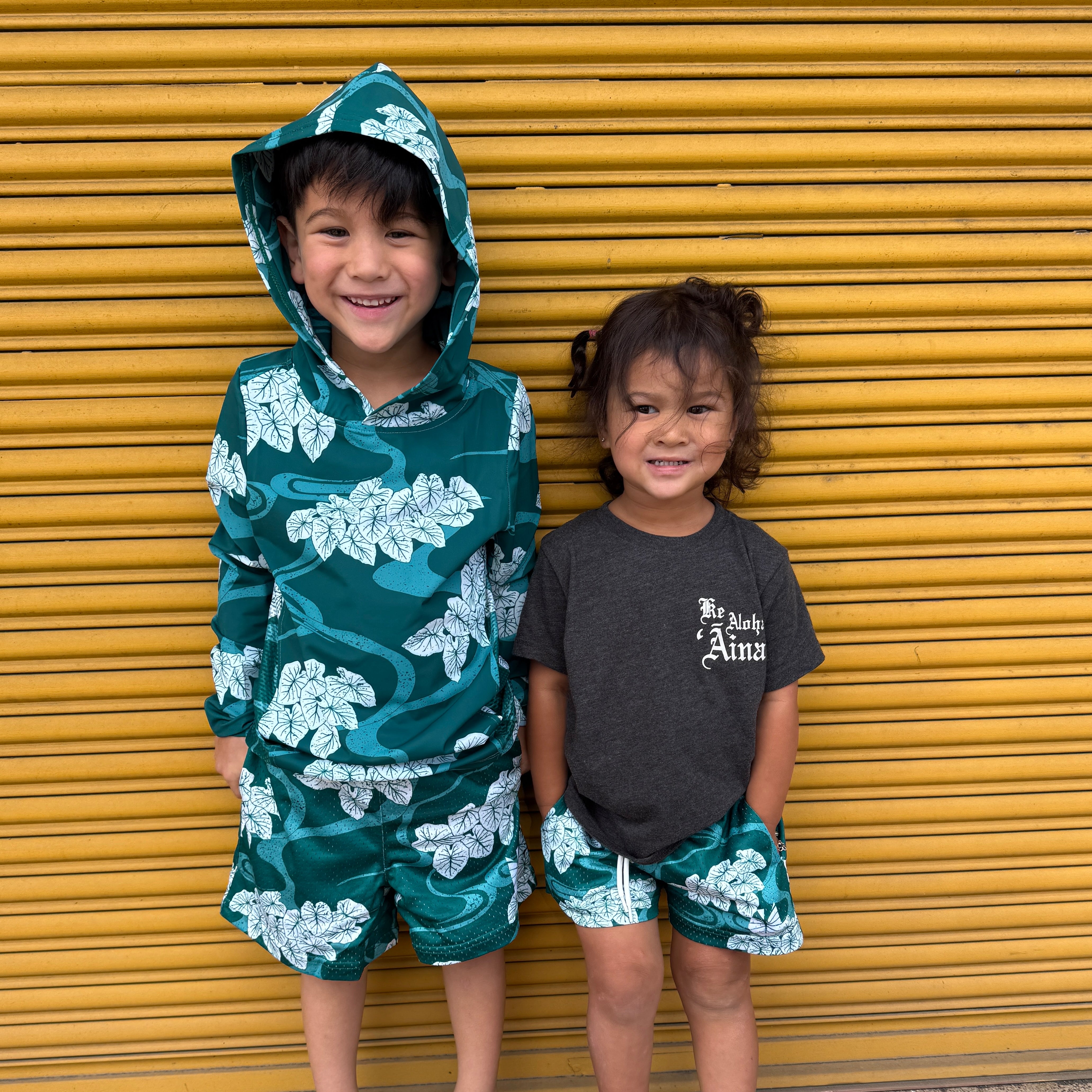 Hawaiian Loʻi Pō Kalā Sun Hoodie (UPF 50)
