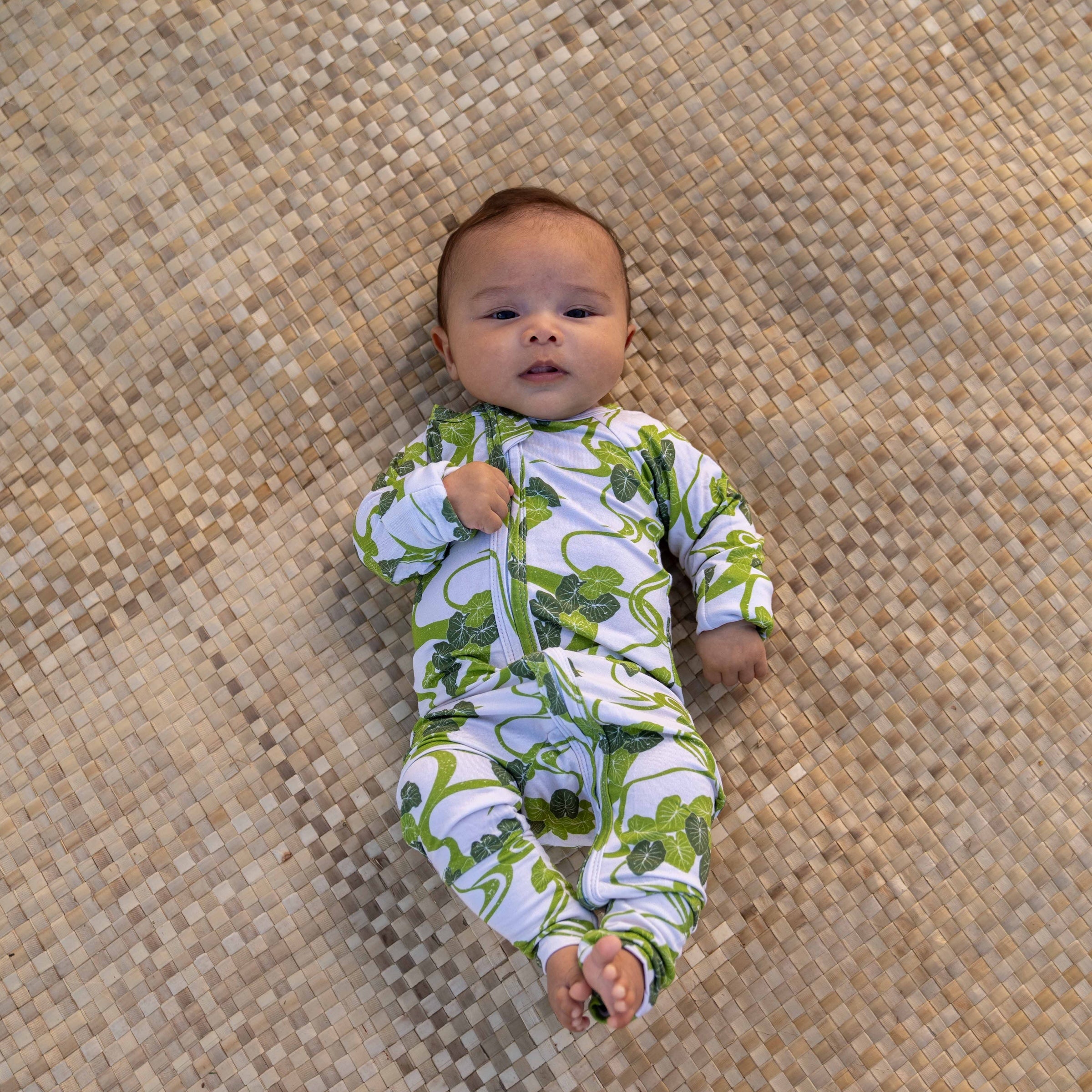 Hawaiian Loʻi Ao Bamboo Coverall