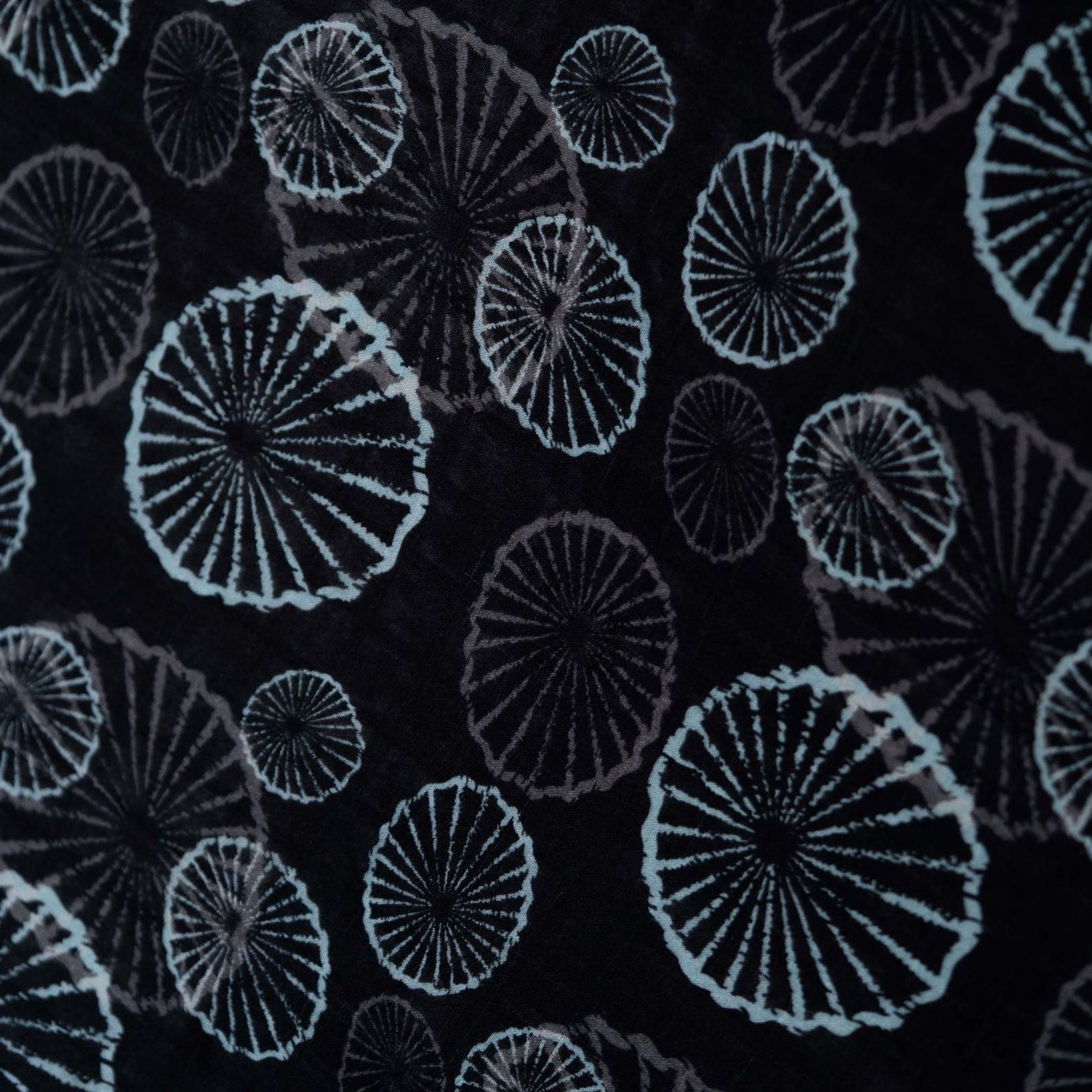 Black ʻOpihi Bamboo Muslin Kapa Moe (Swaddle Blanket)