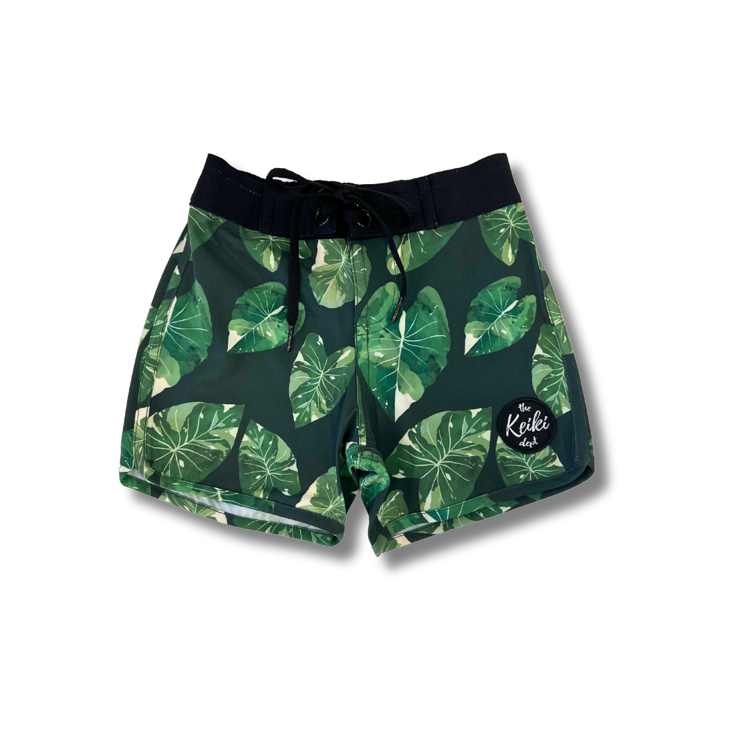elepaio hakea eco-friendly boardshort front