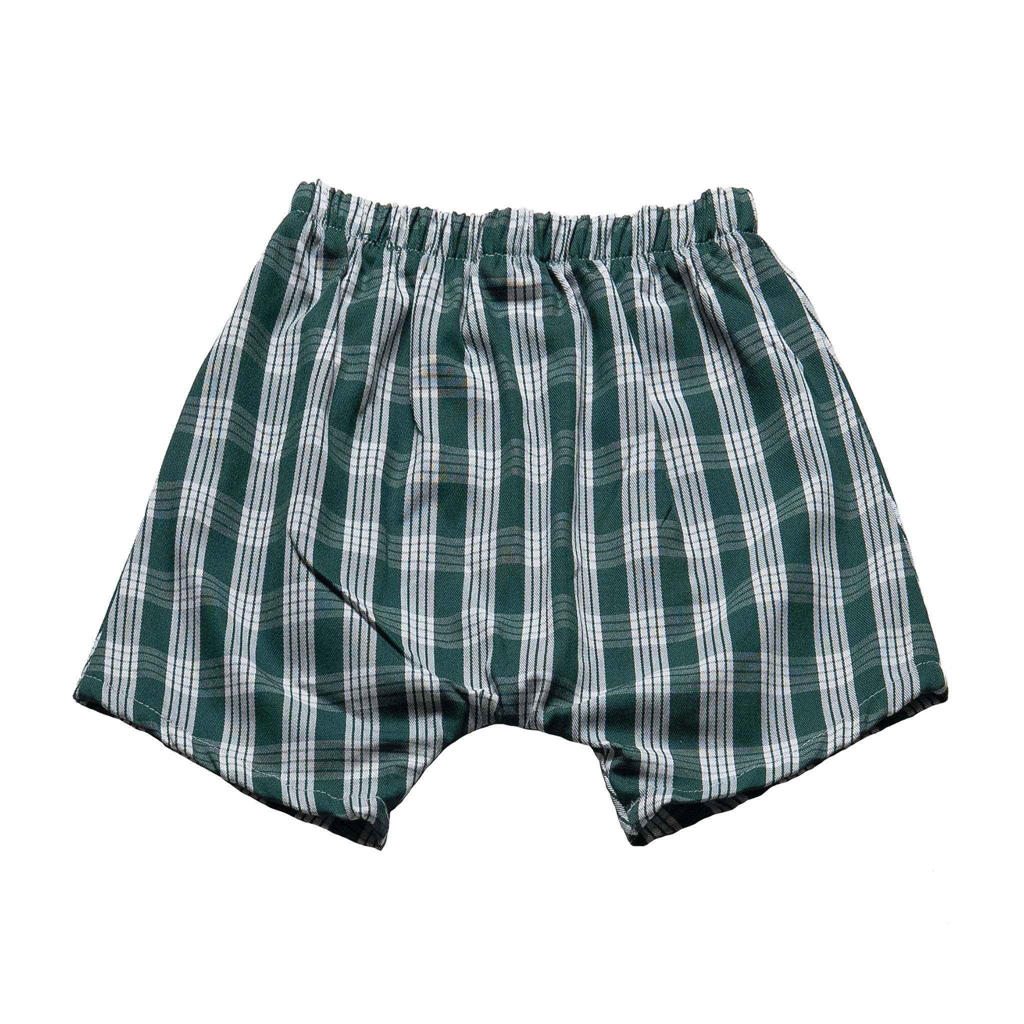 Forest Green Palaka Harem Shorts
