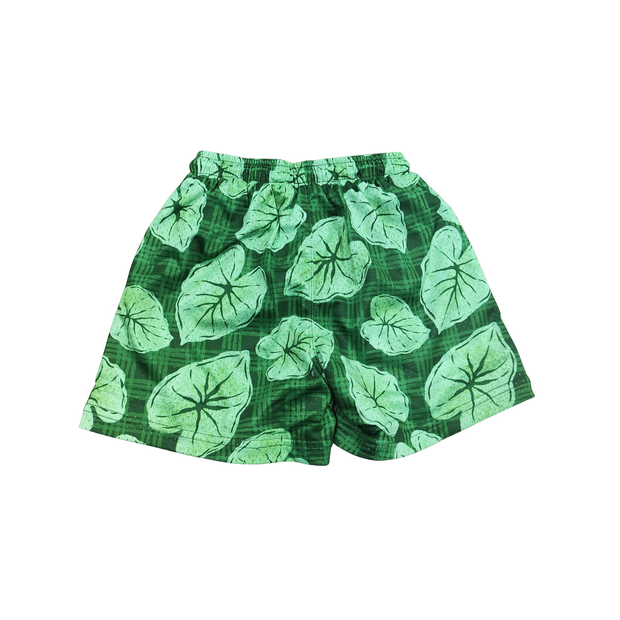 Green Palaka Kalo Youth Mesh Shorts