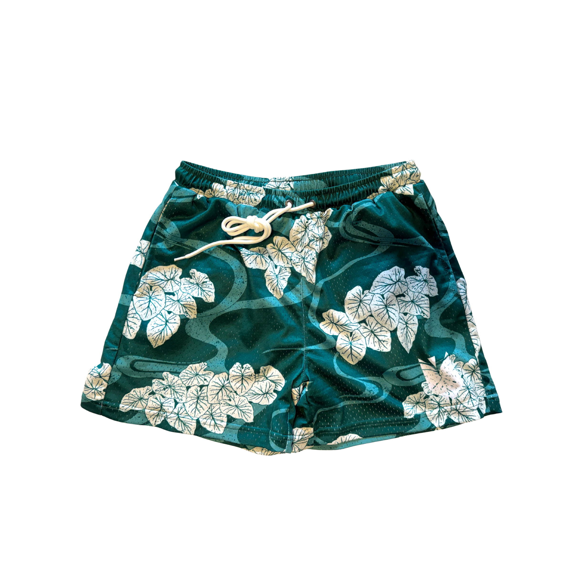 Hawaiian Loi Po Kids & Adult Mesh Shorts