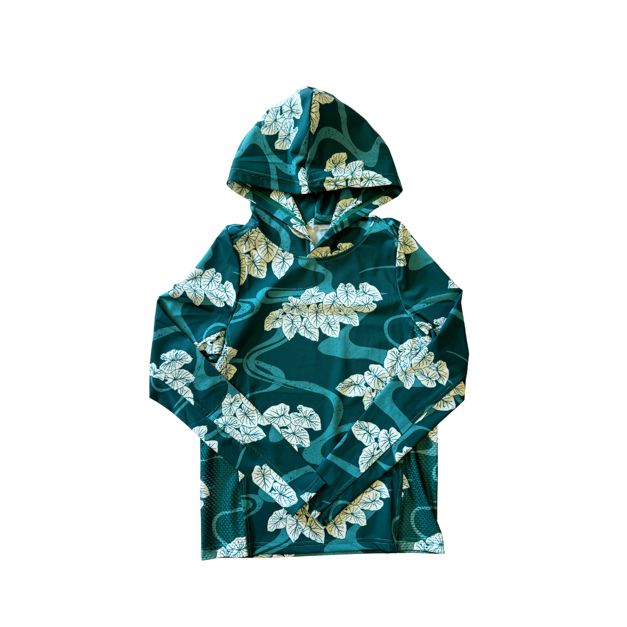 Hawaiian Loʻi Pō Kalā Sun Hoodie (UPF 50)