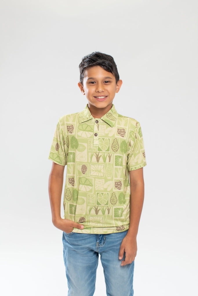 Kapa Kalo Bamboo Kalei Athletic Polo