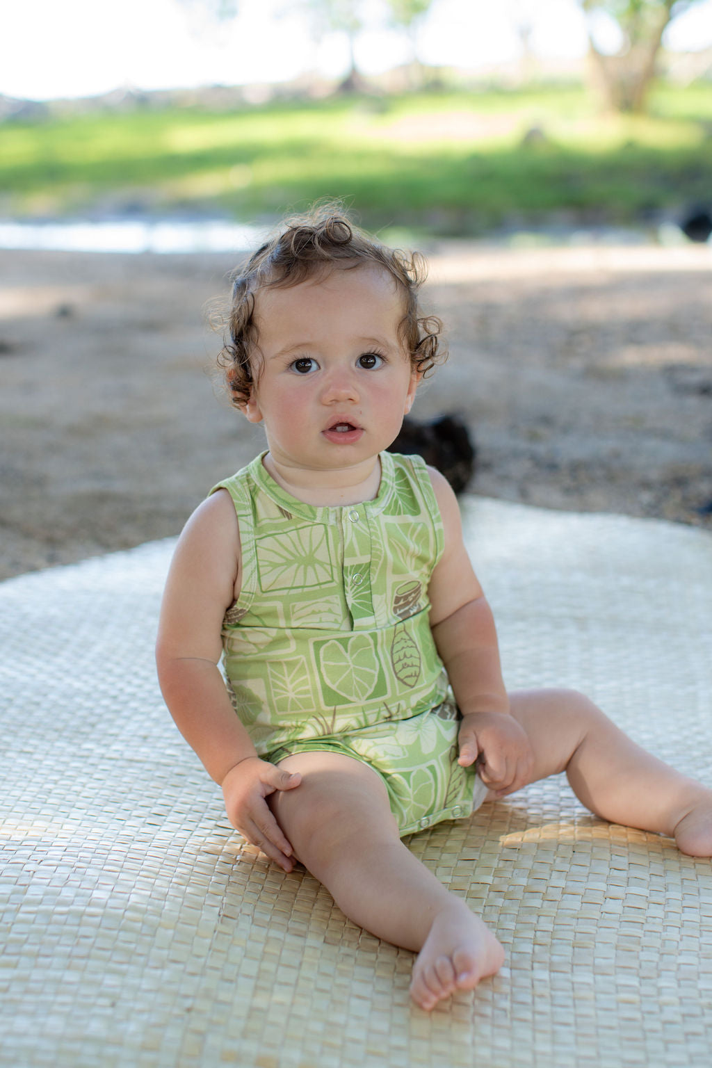 Kapa Kalo Bamboo Tank Romper