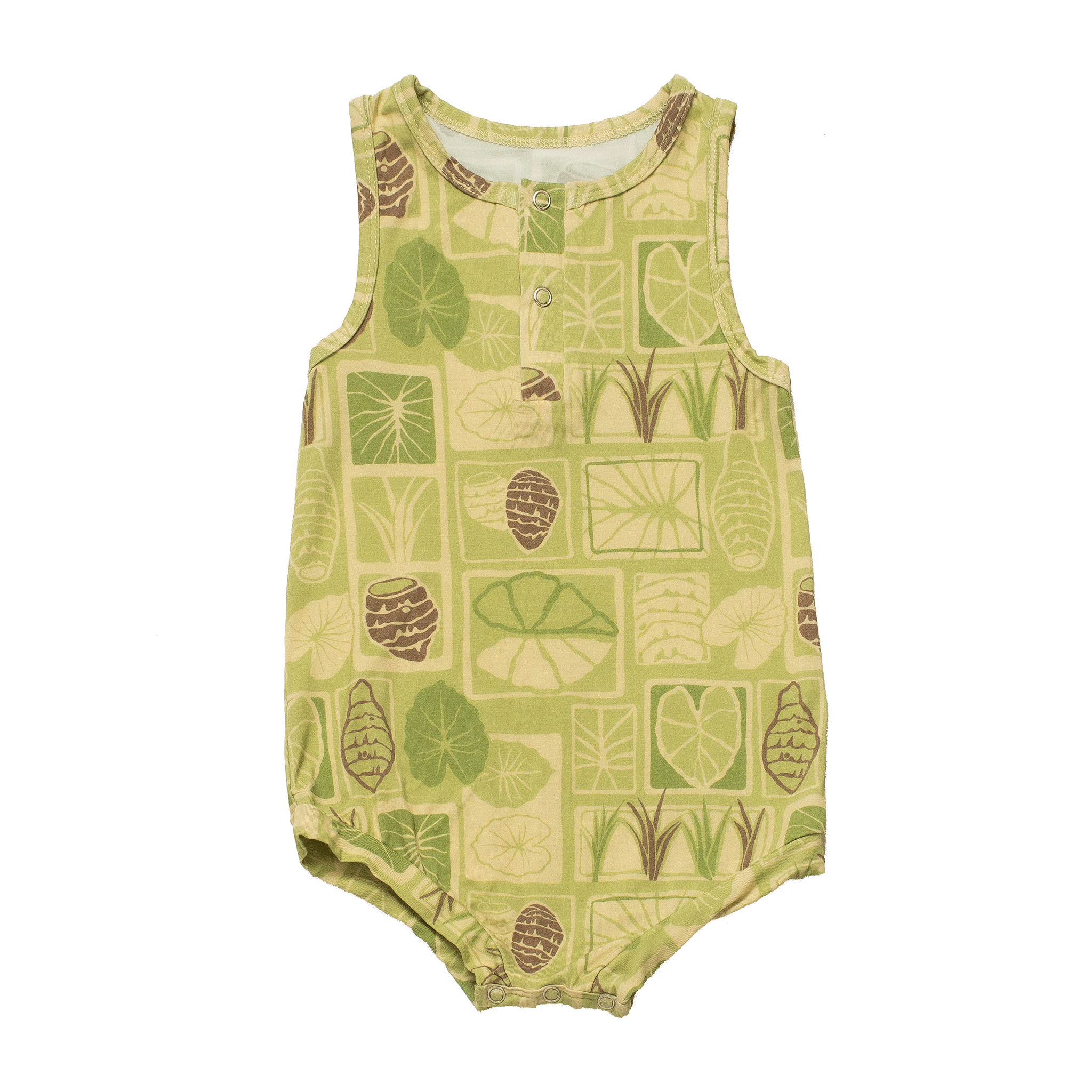 Kapa Kalo Bamboo Tank Romper