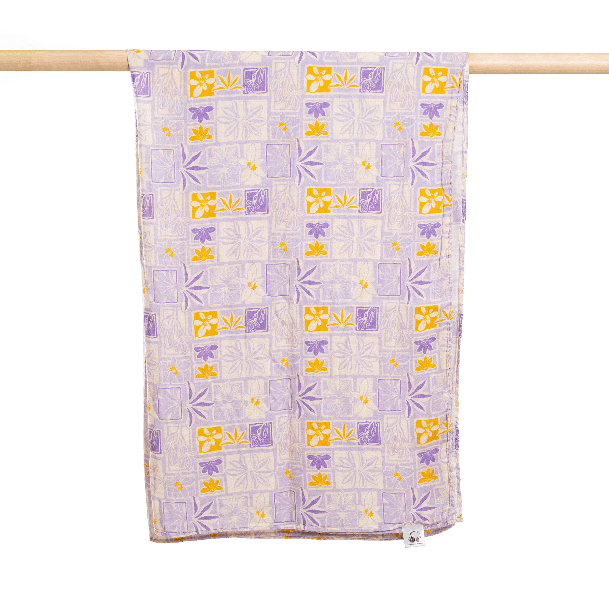 Kapa Naupaka Bamboo Muslin Pareo