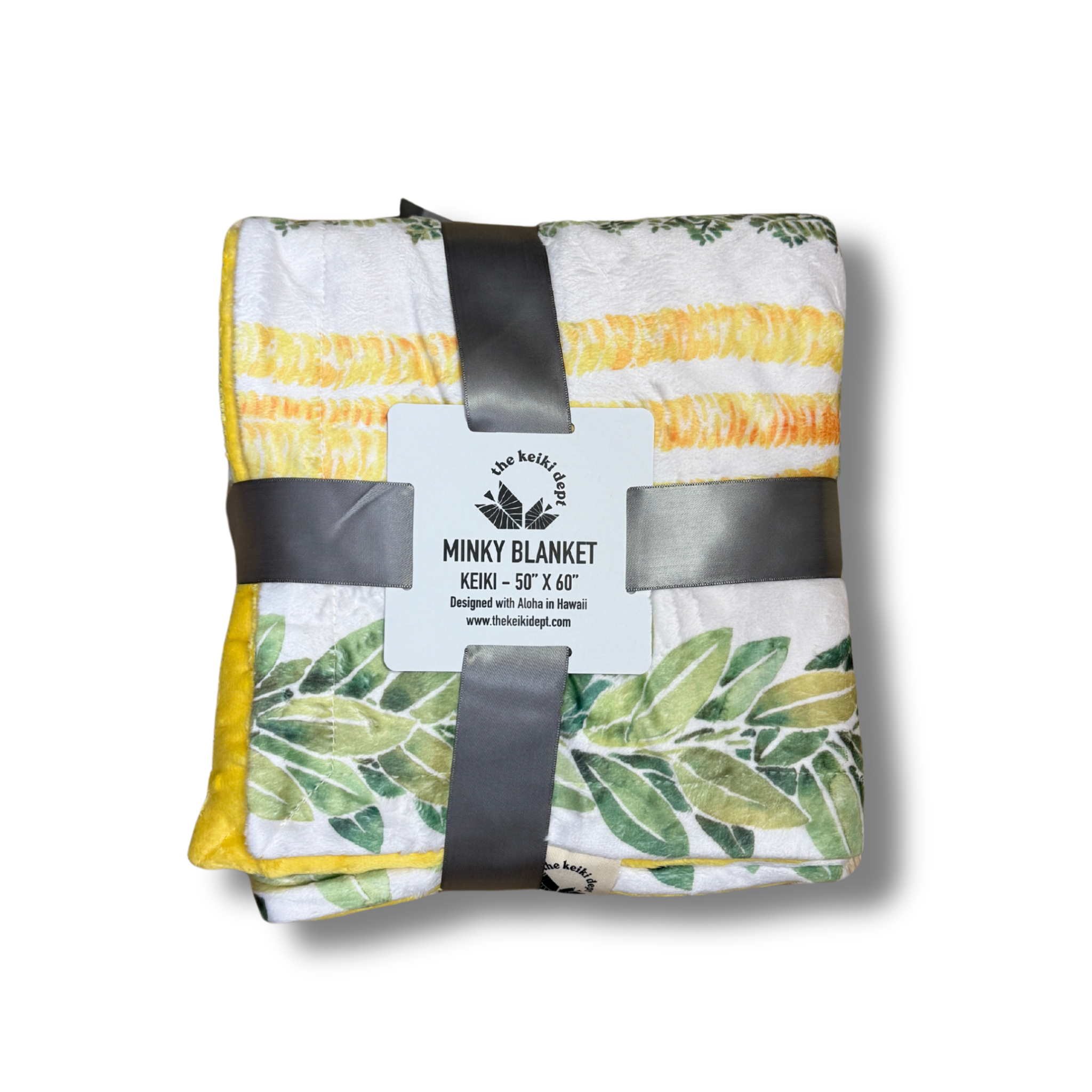 Lei Alaula Kula Minky Blanket