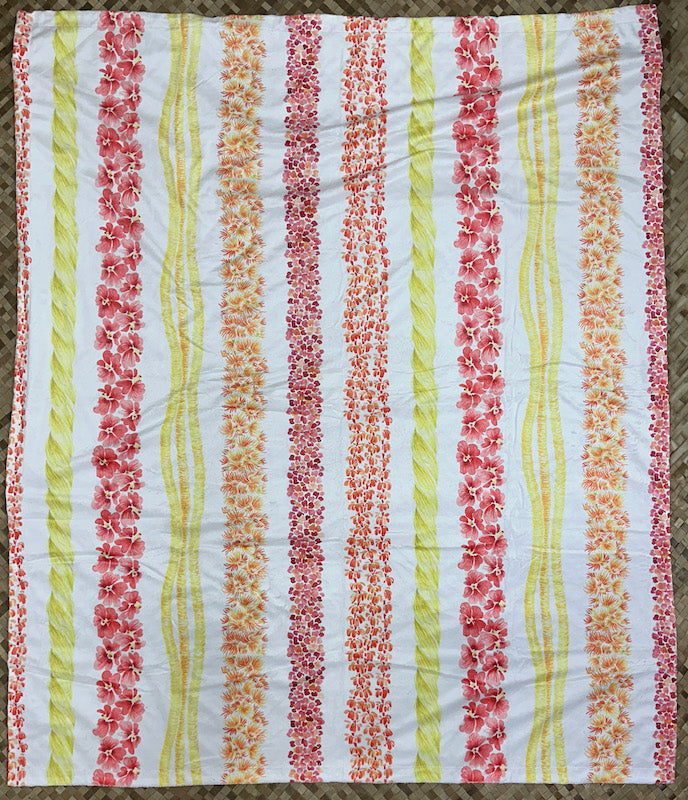 Lei Alaula Ulaula Minky Blanket