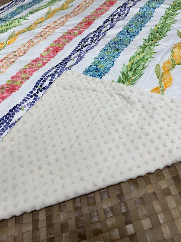 Lei Anuenue Minky Blanket