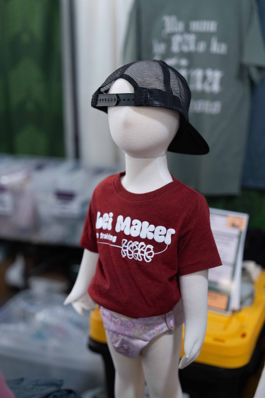 Lei Maker in Training Keiki T-Shirt