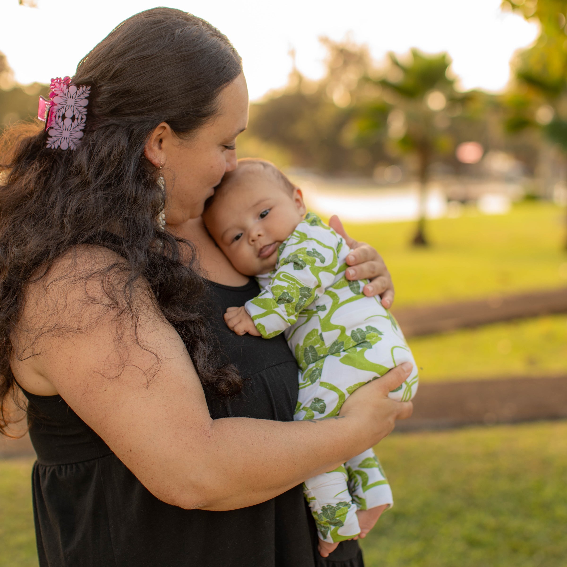 Hawaiian Loʻi Ao Bamboo Coverall
