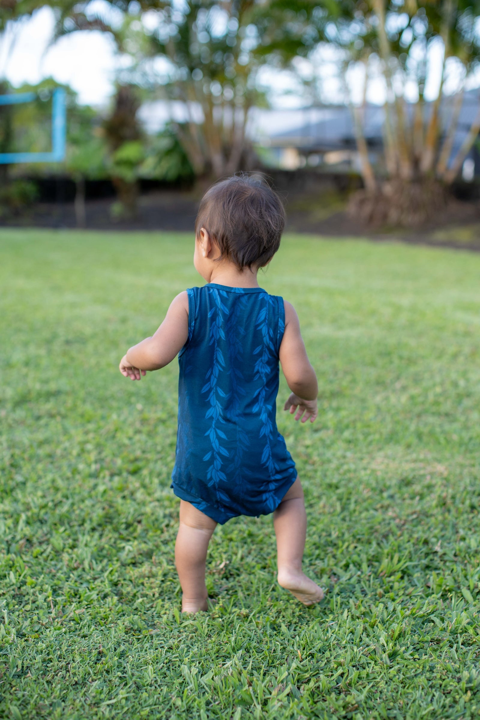 Blue Maile Strands Tank Bamboo Tank Romper