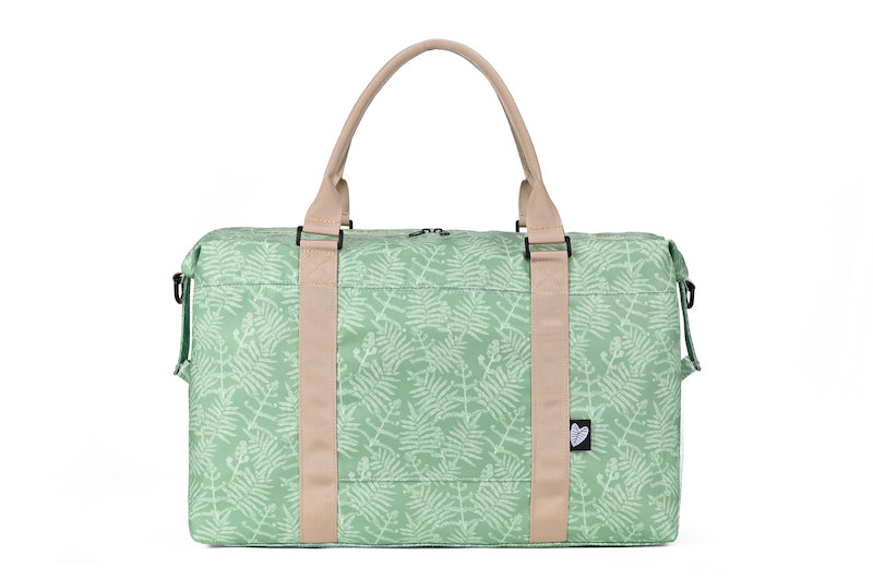 Green Neke Fern Holoholo Tote