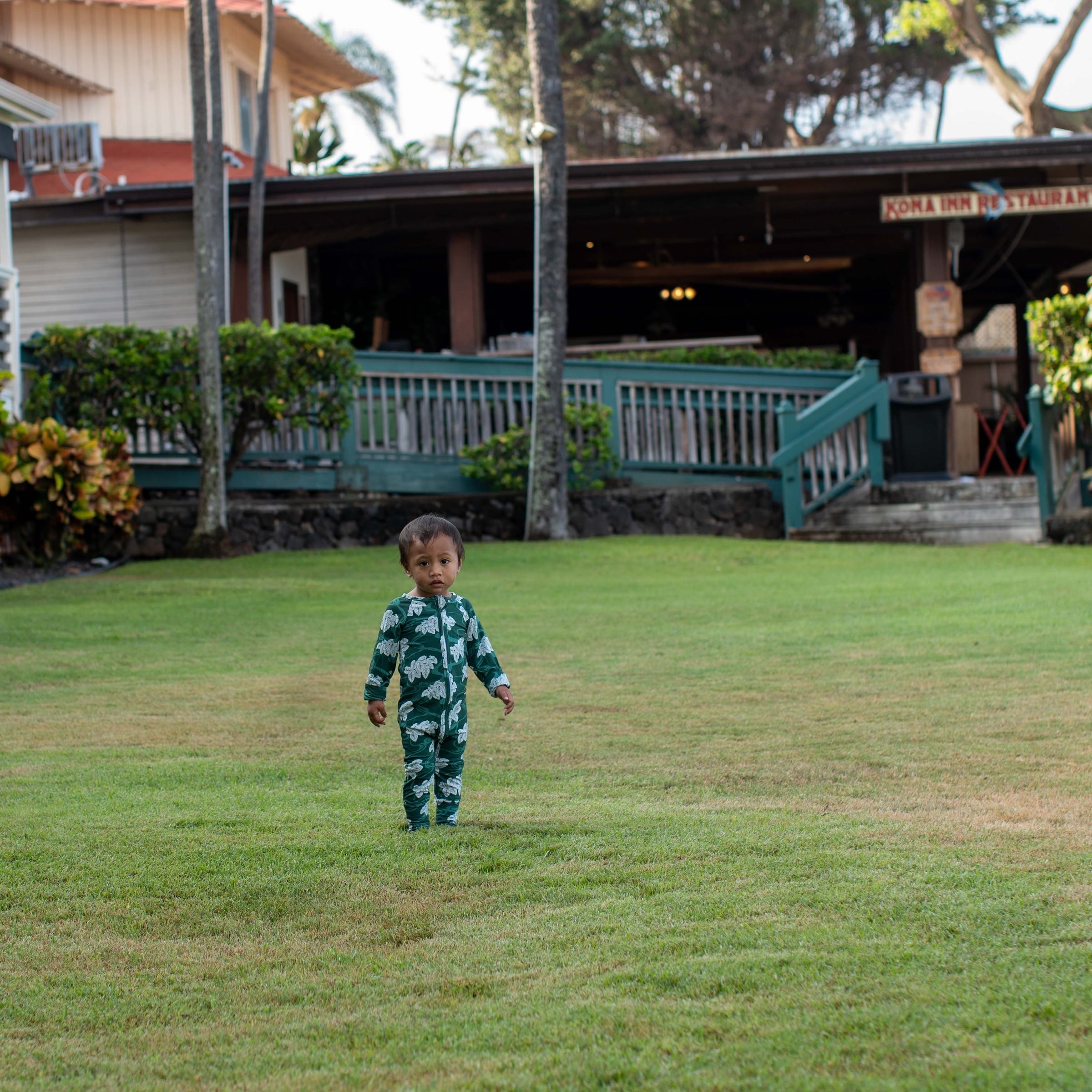 Hawaiian Loʻi Po Bamboo Coverall