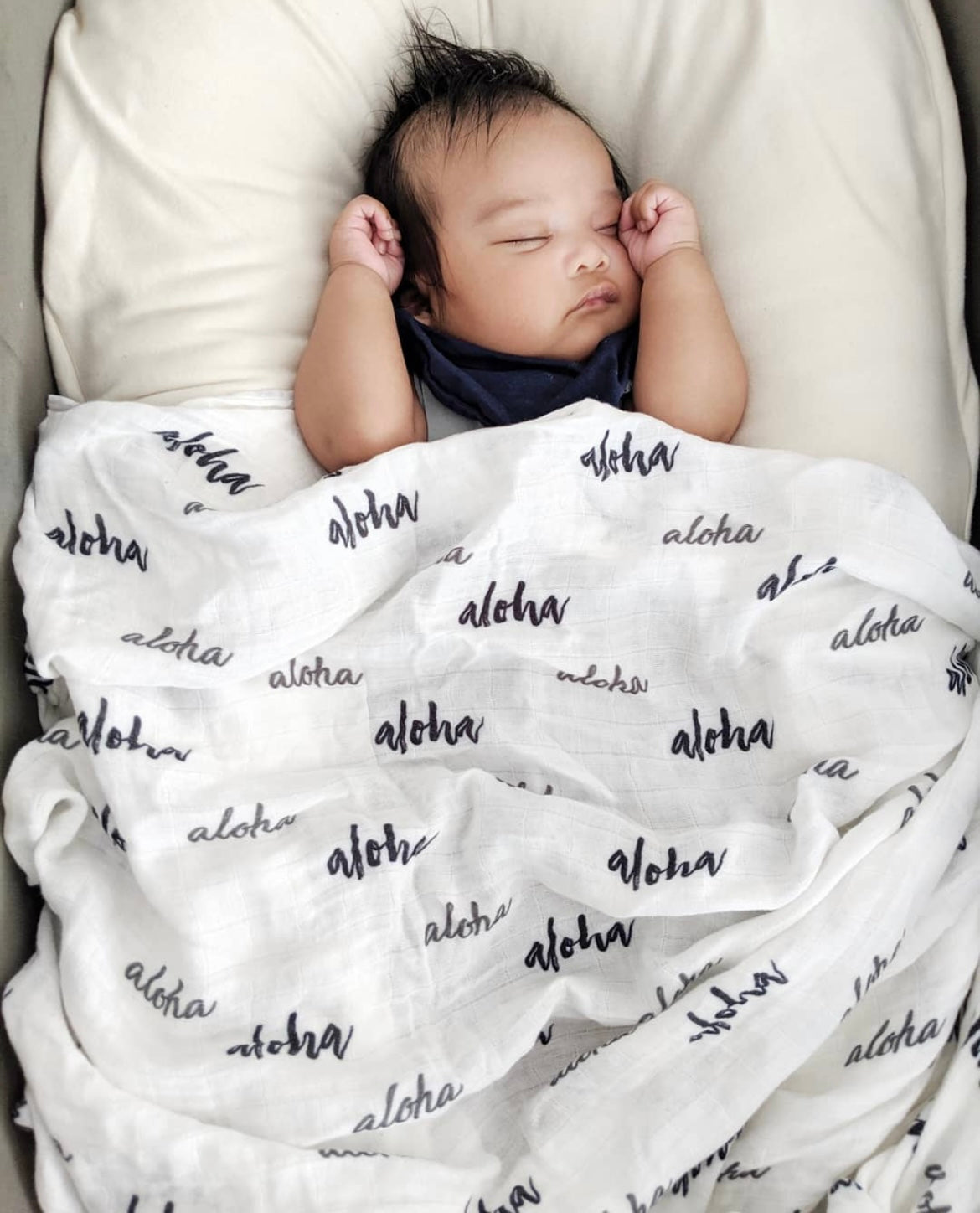 Aloha Kapa Moe - Hawaiian Bamboo Swaddle