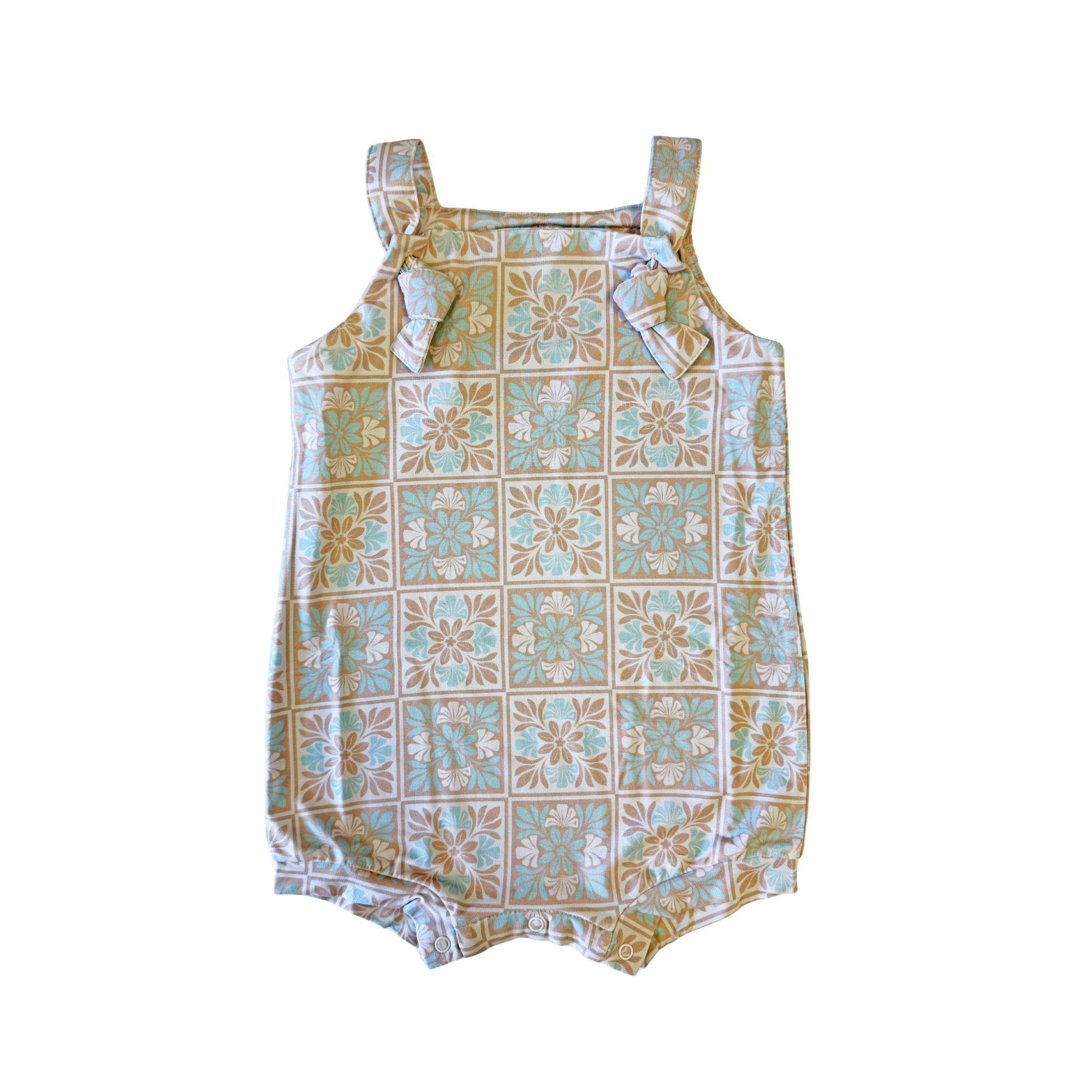 Blue Kuiki Knotted Overall