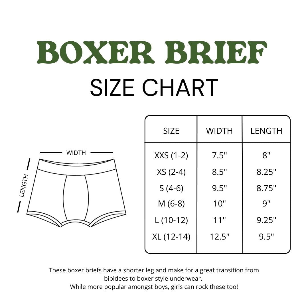 keiki dept athletic boxer size chart
