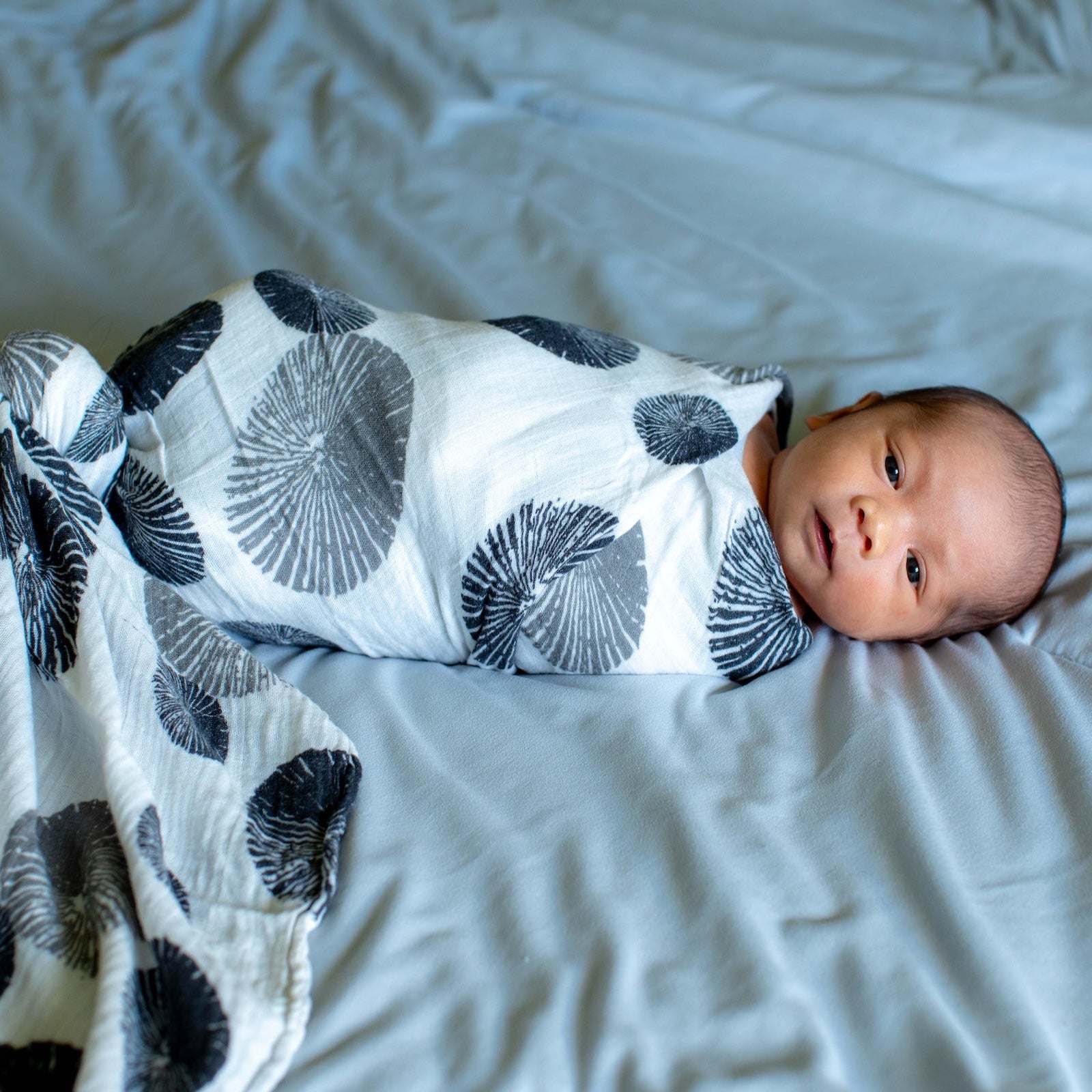 BW ʻOpihi Kapa Moe - Hawaiian Bamboo Swaddle