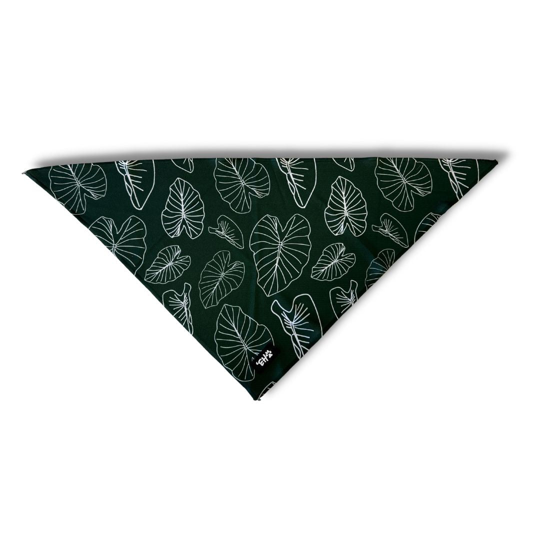 eha pets by the keiki dept signature green kalo bandana