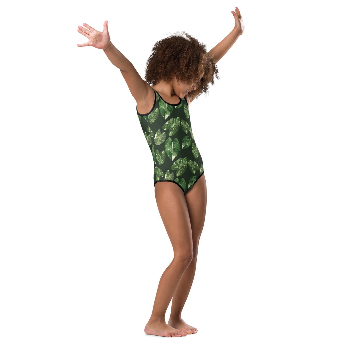 Nee Girls One Piece Elepaio Ha Kea Swimsuit Bodysuit