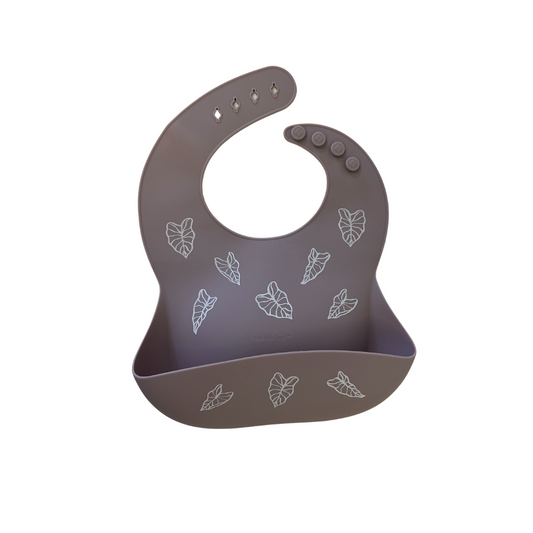 poi (purple) kalo silicone bib