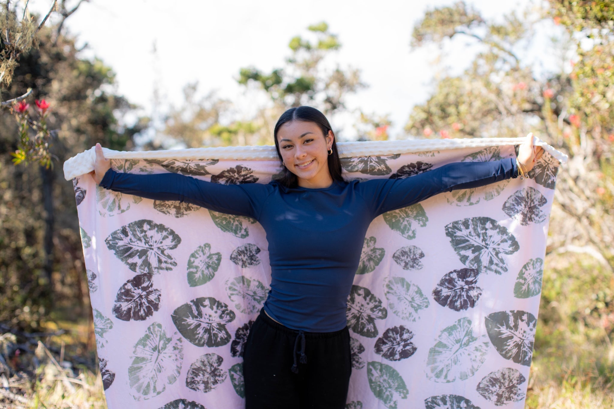 Kalo Stamp Minky Blanket